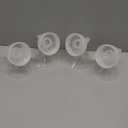 4PCS 16mm Breast Pump Flanges, Compatible with Spectra S1/S2/9Plus/Synergy Gold, Motif Luna, Wide-Mouth Bottle Fit, Breast Pump Accessories