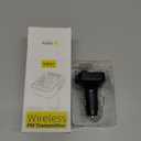 Nulaxy 54W Bluetooth 5.3 Car Adapter Charger 4-Port Fast Charging [PD36W & QC3.0 18W], Wireless Radio FM Transmitter with Deep Bass Player, 5 Colors LED Backlit, Hands-Free Calling, Support USB Drive