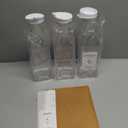 Laundry Detergent Dispenser,54oz Fabric Softener Dispenser,Plastic Liquid Laundry Detergent Container,Laundry Detergent Organizer for Laundry Room Organization with 4 Labels,3 Pack,White