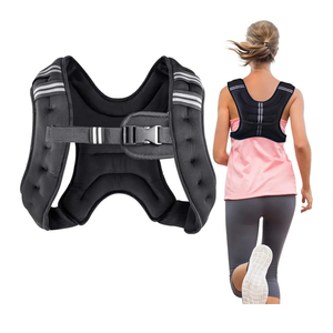 Weighted Vest Weight Vest for Men Women Kids Weights Included, Body Weight Vests Adjustable for Running, Training Workout, Jogging, Walking