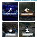 Kids Rain Jacket, 2 Pack Rain Ponchos for Kids - Reusable Raincoats for Boys and Girls Waterproof Outdoor Rain Gear (6-11 Years, L: Pink + Purple)