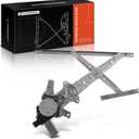 A-Premium Rear Driver Side Power Window Regulator with Motor (2-Pin)