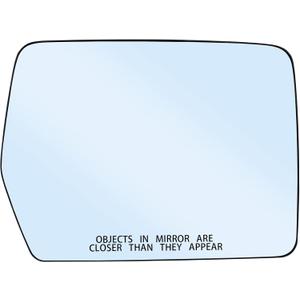 New Passenger Right Side Heated Mirror Replacement for 2004-2014 Ford F150 Mirrors - Side View Heated Convex Mirror Glass with Rear Holder 4L3Z-17K707-DA