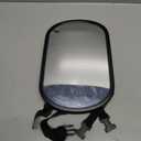 Baby Car Mirror for Backseat - Rear Facing Car Seat Mirror Safety for Infant Newborn - Easily Observe the Baby Move,Clear Wide View,360Rotation, Secure, Shatterproof - Black