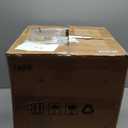 Headlight Assembly Compatible with GMC Sierra 2014-2018 1500 | 2015-2019 2500HD/3500HD Base/Denali/SLE/SLT, Halogen Headlamp Replacement W/O LED DRL, With Bulbs, Chrome Housing White Reflector