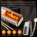 Oven Igniter fit for Frigidaire Electrolux Kenmore Whirlpool GE Hotpoint Maytag Roper Tappan Range Stove 530-393-5066 318177710 5303935066 AP2150412 12400035 WB02X10016 FGF337AWJ 790.30553803 LUXRILIX