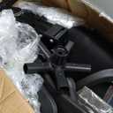 Ergonomic Office Chair with Footrest - Adjustable Lumbar Support & Headrest, 90-160 Reclining Mesh Back Computer Chair - Home Office/Gaming, 350lbs Capacity (Black)