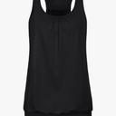 Miusey Womens Sleeveless Round Neck Loose Fit Racerback Yoga Tank Top, Size -XL