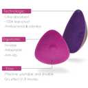 Essential Plus Slim - 6 Nursing Pads - Ultra Absorbent - Reusable & Washable Breast Pads - Regular Leaks - Stay Dry All Day, Eco-Friendly, Say Goodbye to Disposable Pads