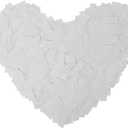 1.2LBS Confetti, White Biodegradable Confetti - Rectangular Fluttering Tissue Paper Confetti for Cannon and Launcher use – Parties, Concerts and Weddings for Events (ivory white)