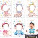 6 Pcs Baby Shower Games Blindfolded Feed Me Baby Game Shower Party Favors for Funny Coed Feeding Gender Reveal Party Activities Supplies