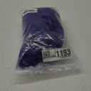 Short Purple Anime Cosplay Wig Dark Purple Straight Bob Wigs + Red Gem + Wig Cap 14'' Synthetic Hair for Women Halloween Costumes Party