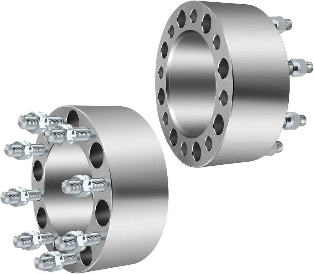 OCPTY 2PCS 8x6.5 to 8x6.5 Wheel Spacers 3" Wheel Adapters 9/16" Studs 125mm Center fit for 1976,1978-1979,1982,1984-1985 for Chevrolet for C20 / 1994-2010 for Dodge for Ram 2500