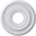 Ekena Millwork CM20LN 20 5/8-Inch OD x 6 1/4-Inch ID x 1 3/8-Inch P Lauren Ceiling Medallion