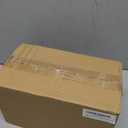 Joybe 100 Pack 6x3.25x8 Inch Small Brown Paper Bags with Handles Bulk, Kraft Paper Gift Bags for Birthday Party Favors Grocery Retail Shopping Business Goody Craft Sacks (Blank Plain Natural, 100pcs)