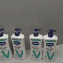 Vaseline Intensive Care Body Lotion 4 Pack Sensitive Skin Relief For Dry Skin With Colloidal Oatmeal and Ultra-Hydrating Lipids 20.3 oz