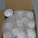 Lallisa 48 Pcs Mini Ramekins 1.5 oz Ramekins Smooth Round Ramekin Small Condiment Cups Dipping Sauce Bowls for Daily Meals Catering Kitchen Restaurant Party (White)