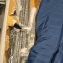 SUPERJARE Curved-Bar Hammock with Stand, 2 Person Heavy Duty Hammock Frame, Detachable Pillow & Portable Carrying Bag, Perfect for Outdoor & Indoor, Navy Blue