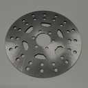 Rear Brake Disc Rotor Plate, 160mm Steel Alloy Bike Brake Rotor with 6 7mm Holes, for 50-125 c c Engine ATVs Dirt Bikes Pit Bikes Quad Bikes 4 Wheelers