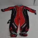 Race Car Driver Costume Boys Racer Jumpsuit With Glasses Kids Dress Up for Halloween 110