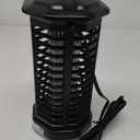 YISSVIC Bug Zapper Outdoor Indoor Waterproof Electric Mosquito Lamp Fly Zapper Killer Effective 4200V Plug in for Home Patio Office Courtyard (One-Light Control Bug Zapper)