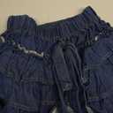 Verdusa Woman's jean skirt blue S