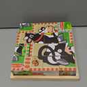 Melissa & Doug Farm Wooden Cube Puzzle with Storage Tray  6-in-1 Animal Puzzle for Toddlers and Preschoolers  16 Wooden Cubes  Farm Toy for Kids Ages 3+ - FSC Certified