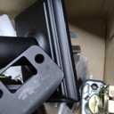 Schlage F10 ACC 622 ADD Accent Door Lever with Addison Trim, Hall & Closet Passage Lock, Matte Black