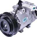 Mando 10A1045 AC Compressor with Clutch Original Equipment (Pre-filled Oil)