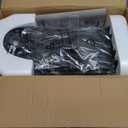 Elite Gourmet EDF2100 Electric Immersion Deep Fryer Removable Basket Adjustable Temperature, Lid with Viewing Window and Odor Free Filter, 2 Quart / 8.2 cup