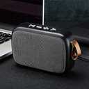 Cuifati Bluetooth Speaker Subwoofer Stereo Portable USB Mini Speaker with FM Radio Louder Volume Crystal Clear Stereo Sound Rich Bass(Black)
