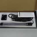 YukiHalu Small Submersible Aquarium Heater, Adjustable Mini Fish Tank Heater 25W 50W 100W 200W 300W with External Temperature Controller, LED Display, Used for 5/10/20/40/60 Gallons (100 Watts)