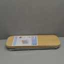 LONBET Toilet Paper Storage for 12 Rolls, Stackable & Foldable - The Ultimate Bathroom Organizer - Waterproof Basket with Bamboo Lid - Elegant Toilet Paper Storage Holder, Light Gray