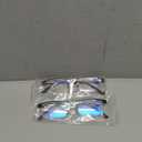 3 Pack Blue Light Blocking Reading Glasses for Men, Stylish Half Frame Metal Computer Readers, Lightweight Spring Hinge Eyeglasses Anti Eyestrain/Glare/UV (Mix Color, Black+Grey+Brown, 2.0)