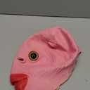 Pink Fish Mask Funny Latex Full Head Realistic Masks Fancy Dress for Halloween Carnival Costume Party