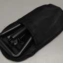 18.5" Folding Shovel, Collapsible Shovel for Car Snow, Camping Shovel and Pickax, Military Entrenching Tool for Gardening, Camping, Sand, Off Road, Portable Car Emergency kit (Black)