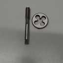 M12 x 1.25 Metric Thread Tap and Die Set, M12 x 1.25mm High-speed Steel Machine Tap Die Set Right Hand