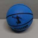 Silent Basketball-Size 7 (29.5") 2026 New Upgrade Dribble Dream Silent Basketball, Grooved Airless Foam Technology for Soundless for Quiet Dribbling and Indoor Training (blue)