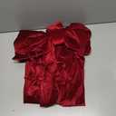 Giant Wall Bow Decorations 90x18 Inch Oversized Large Velvet Bow Decorative for Room Wall Backdrop Party Birthday Baby Shower Decor Front Door Patio Outdoor Wedding Arch Supply(Burgundy)