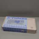 YUNZII B87 Wireless Mechanical Keyboard,QMK/VIA Programmable,TKL Layout 87 Keys,BT/2.4G/USB-C,Hot Swap Gasket Mount RGB Backlit Gaming with Wrist Rest for Win/Mac (Blue Heart, Cocoa Cream V2)