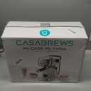 CASABREWS 3700 Essential Espresso Machine 20 Bar, Stainless Steel Cappuccino & Latte Machine with Steam Frother for Home, 43.9oz Water Tank, Coffee Gift for Women & Men, Silver