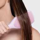 Tangle Teezer Ultimate Detangler Hairbrush for Wet & Dry Hair, Eliminates Knots & Reduces Breakage for Long, Thick, & Curly Hair Types, Large, Pink & Purple