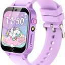 Kids Smart Watch with HD Touchscreen, 26 Games, Camera, Video, Music Player, Pedometer - Educational Gift for Girls Ages 6-12