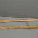 Lasnten 2 Pack 36 Inch Double Bit Axe Handles, Hickory Wood Replacements