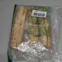 Wild Wolf 9-12" Peanut Butter Beef Collagen Cheek Rolls for Dogs (3 Pack) - 100% Natural Big Dog Chew - No Rawhide - Free-Range Grass-Fed, Packed with Protein - for Aggressive Chewers, BB Date 03/16/2029