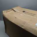 STAPLES Hanging File Folder Box, Storage Bin Organizer, Snap Lid, Letter & Legal Size Documents, Clear