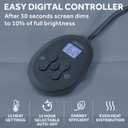Sunbeam Electric Restful Quilted Heated Mattress Pad King 80" x 76" 12 Heat Settings 12-Hour Auto Shut-Off Extra-Cozy Fabric Deep Pocket Fit Machine Washable