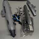 deAO Aircraft Carrier Toy Military Submarine Naval Ship Play Set with Planes Army Toy Battleship for Kids Boys Girls