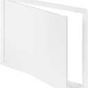Vent Systems 16" x 12" Inch White Plastic Access Panel  ABS Service Door Cover for Drywall, Wall, Ceiling  Easy Open, Close for Plumbing, HVAC Systems  Indoor Use for Home and Office Improvement