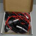 8PCS UF413 Square Ignition Coils Pack & Double Iridium Spark Plugs & Spark Plug Wires for Chevy Silverado Express 1500 2500 3500 GMC Sierra Cadillac CTS Escalade 4.3L 4.8L 5.3L 6.0L D510C